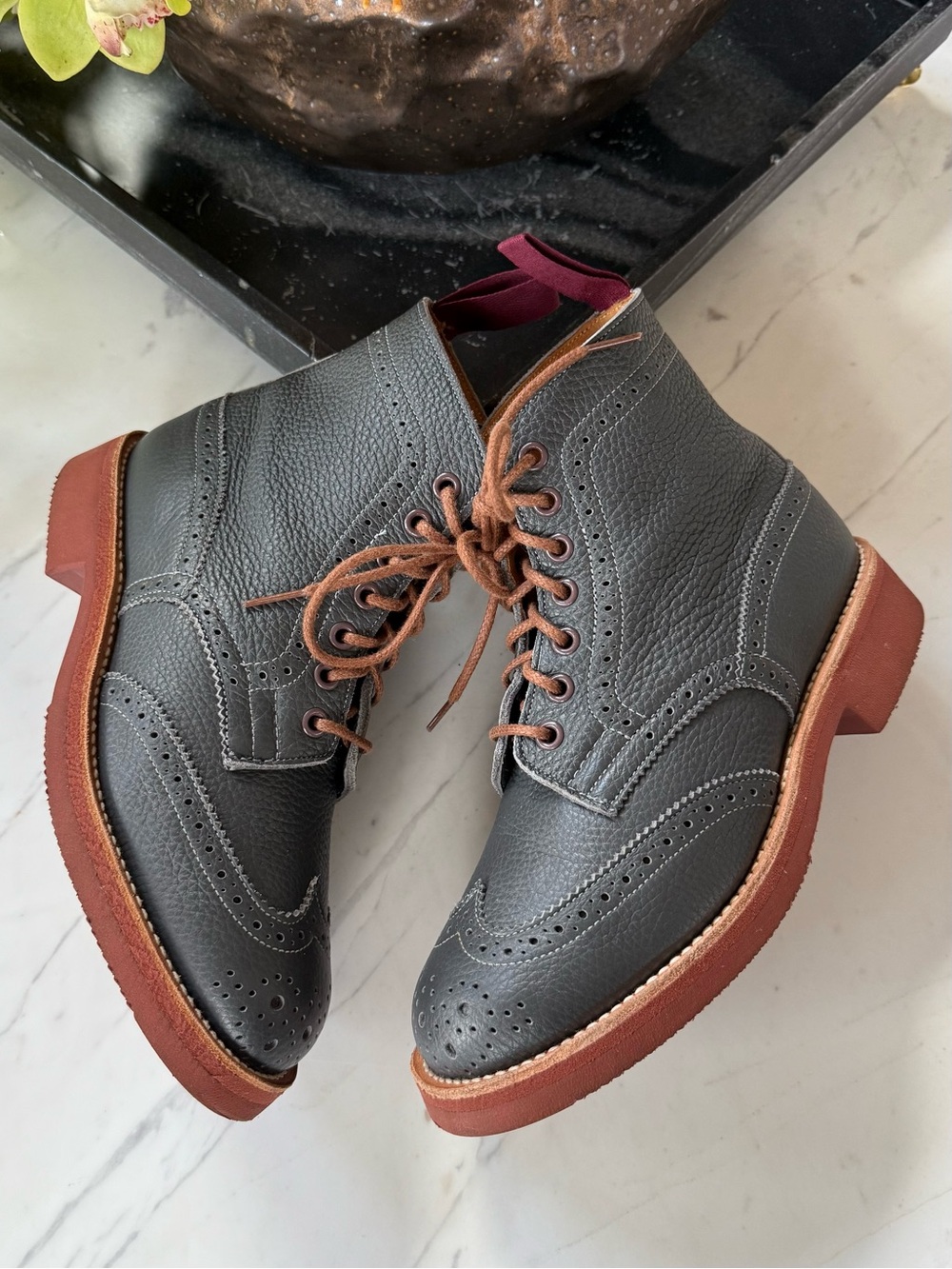 Tricker’s brogue women’s boots excellent condition - Picture 5 of 16